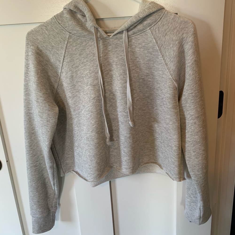 Women’s American Eagle cropped hooded sweatshirt